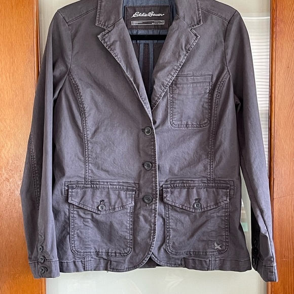 Eddie Bauer Legend Wash blazer jacket 12P - Picture 11 of 11